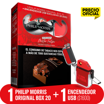 Combo Philip Morris Edición Limitada Original Box 20