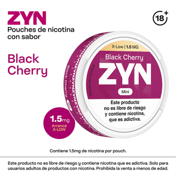 ZYN Black Cherry 1.5mg.