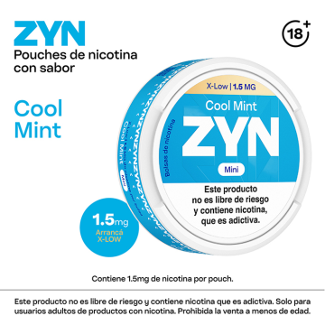 ZYN Cool Mint 1.5mg.
