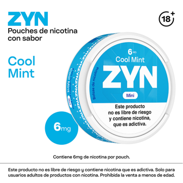 ZYN Cool Mint 6mg.