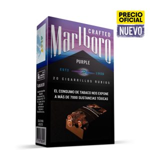 Marlboro Crafted Purple Box 20