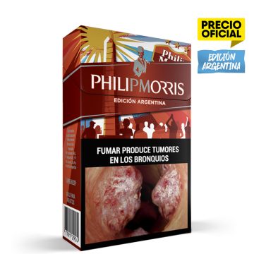 Philip Morris Red Box 20 Edición Argentina