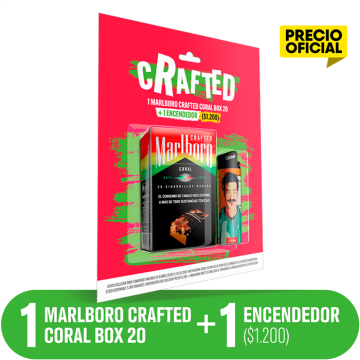 Combo Marlboro Crafted Coral Box 20